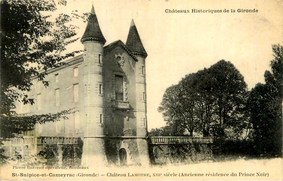 Saint-Sulpice-et-Cameyrac chateau Lamothe 5