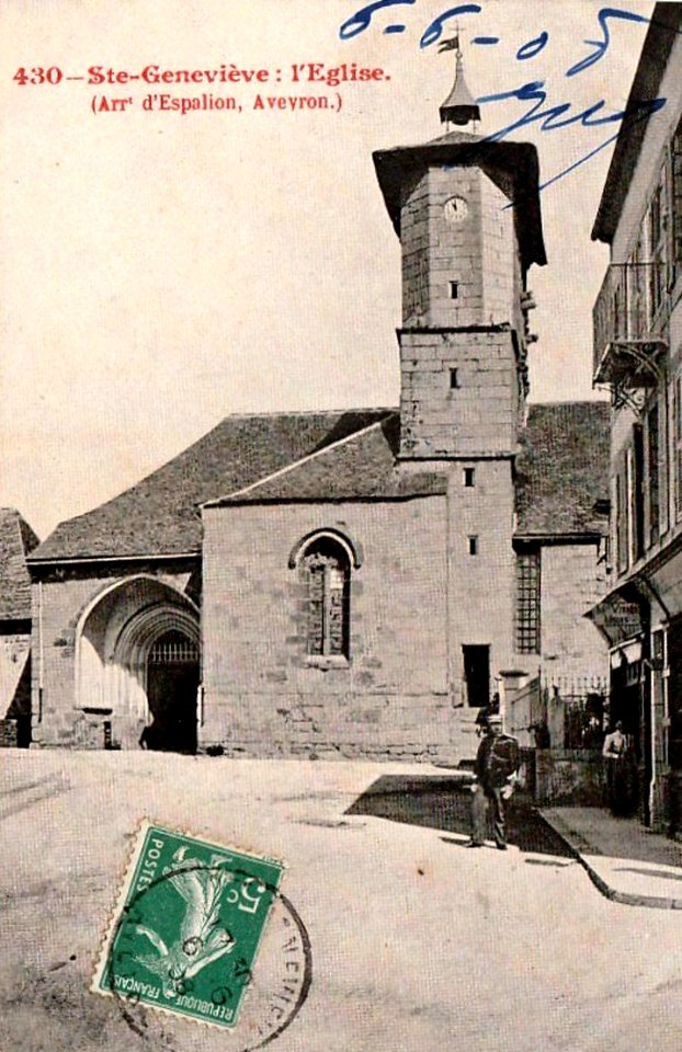 Sainte-Geneviève-sur-Argence - église