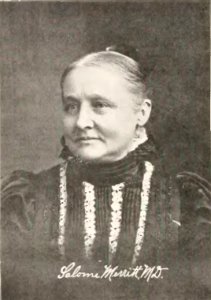 SALOME MERRITT, M.D., Sketches of representative women of New England (page 405 crop)