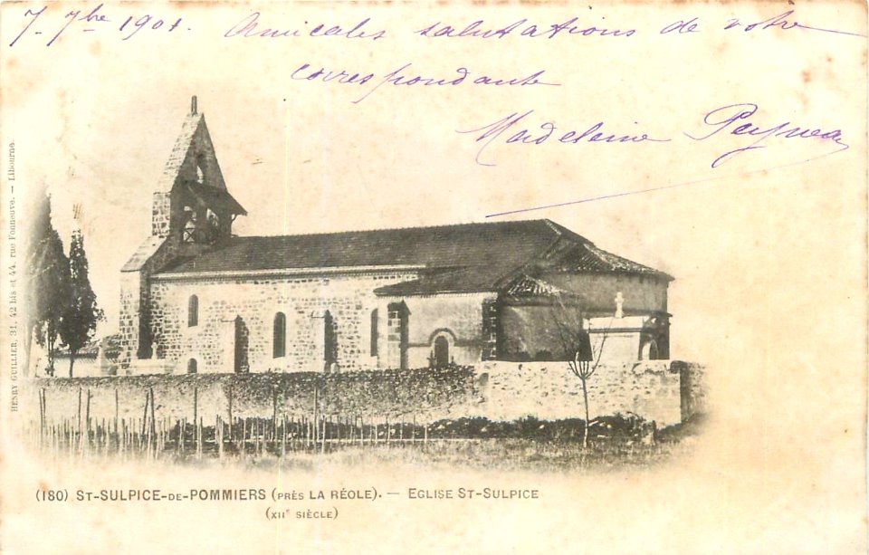 Saint-Sulpice-de-Pommiers - église 1