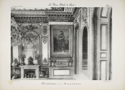 Salon diplomatique. Vue du côté de la cheminée (jlpw15 0740)