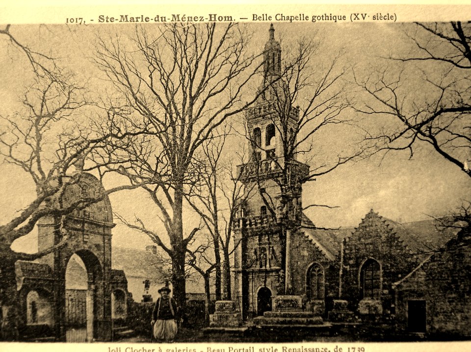 Sainte-Marie-du-Ménez-Hom vers 1910
