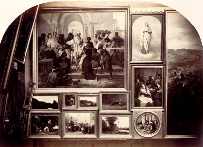 Salon of 1861 Pierre Ambroise Richebourg vue 23