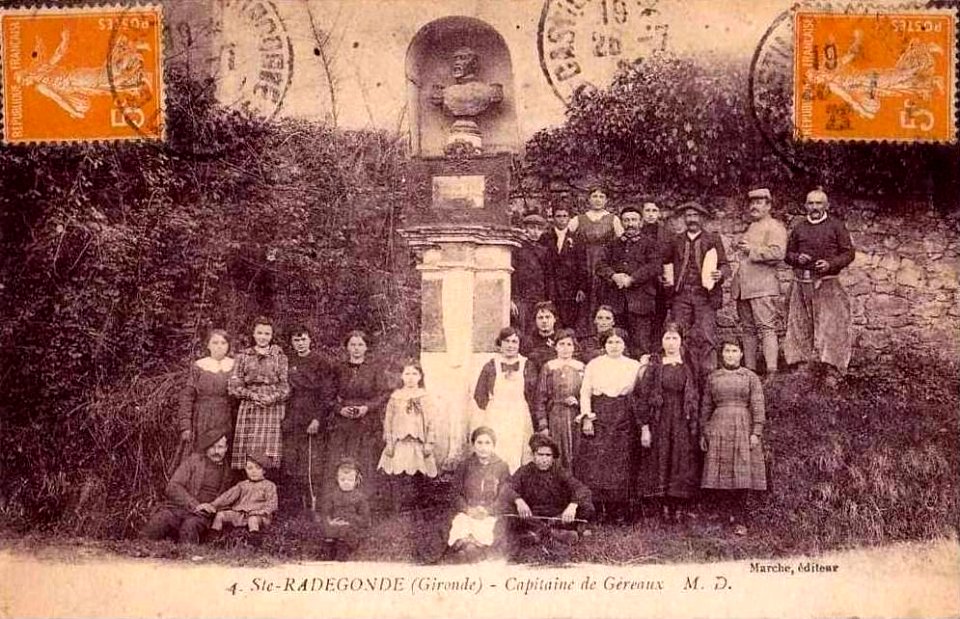 Sainte-Radegonde - mémorial à Oscar Géreau 2