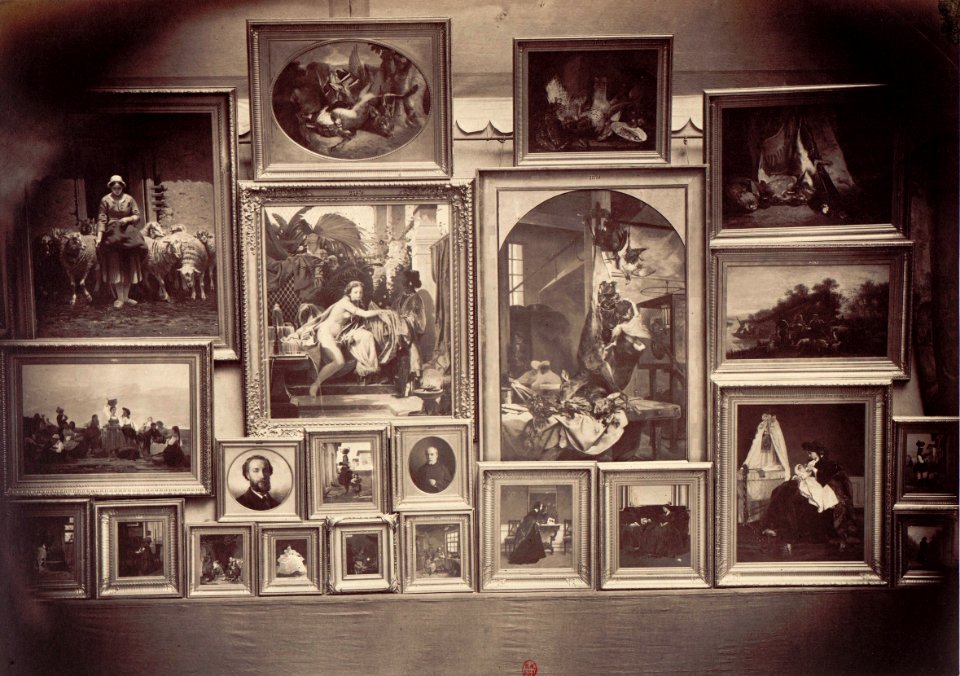 Salon of 1861 Pierre Ambroise Richebourg vue 31