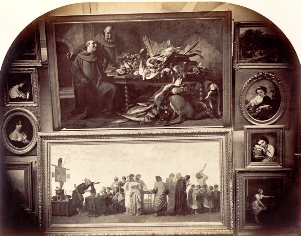 Salon of 1861 Pierre Ambroise Richebourg vue 35