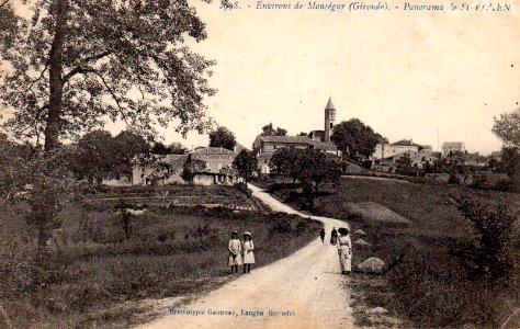 Saint-Vivien-de-Monségur - vue générale 1