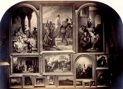 Salon of 1861 Pierre Ambroise Richebourg vue 39