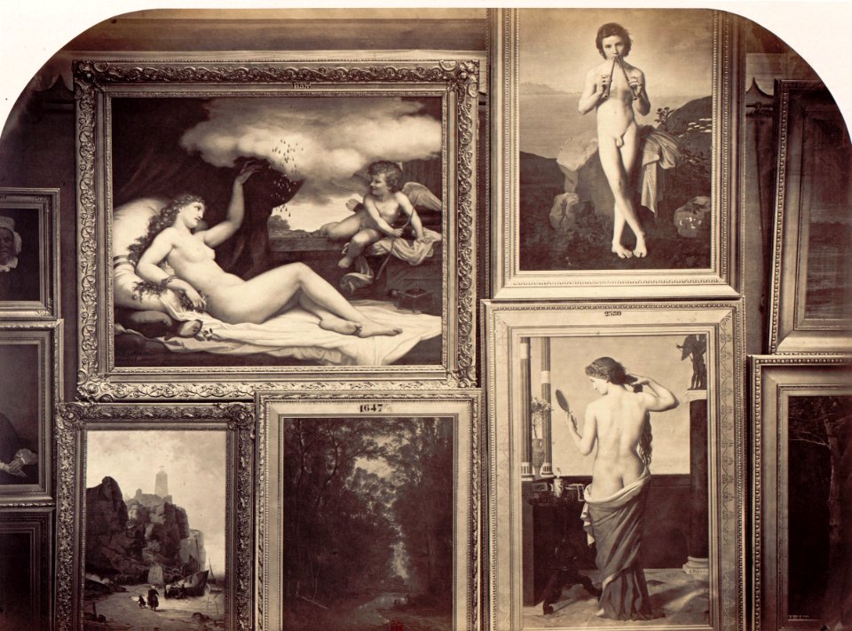 Salon of 1861 Pierre Ambroise Richebourg vue 43
