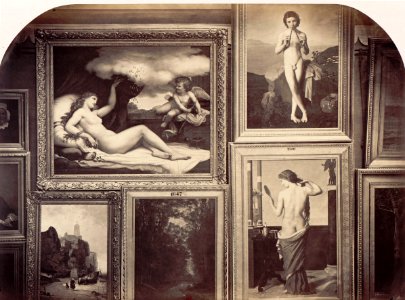 Salon of 1861 Pierre Ambroise Richebourg vue 43