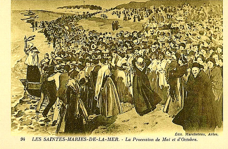 Saintes-Maries Procession de mai et octobre