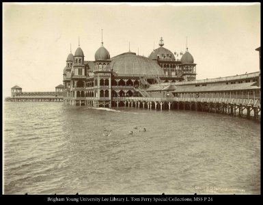 Saltair, Gt. Salt Lake, North Front, C.R. Savage.