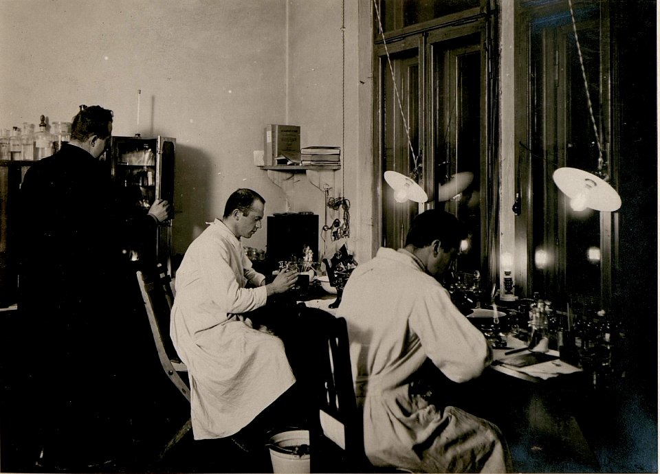 Salubritäts-Kommission 10.Villach, Bakteriologisches Laboratorium. (BildID 15800919)