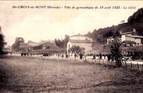 Sainte-Croix-du-Mont - Fête sportive 1923 b