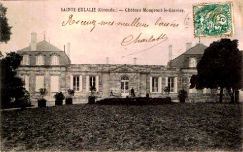 Sainte-Eulalie châtea Mongeont-le-gravier