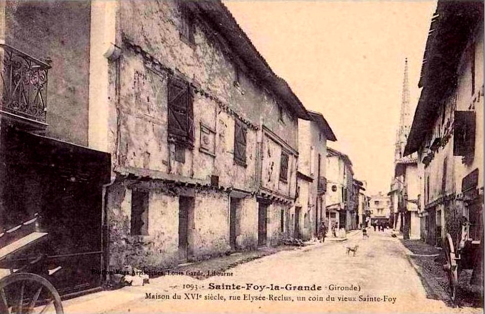 Sainte-Foy-la-Grande - rue Elisée Reclus 1