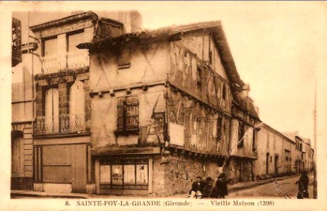 Sainte-Foy-la-Grande - vielle maison 6