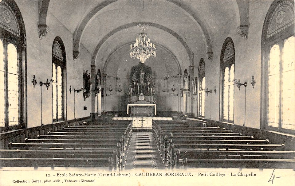 Sainte-Marie Grand Lebrun - 53 - Chapelle du Petit collège