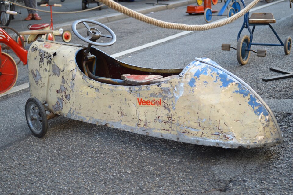 Pedal car toys classic
