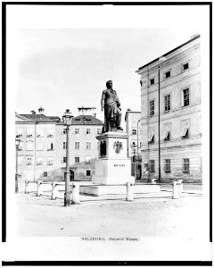 Salzburg. Statue of Mozart LCCN94512617