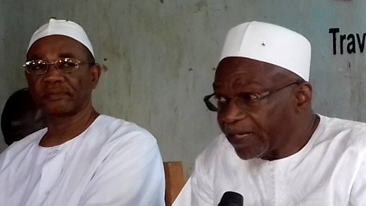 Saleh Kebzabo et Ahmat Mahamat Al-Habo, N'Djamena, 2016