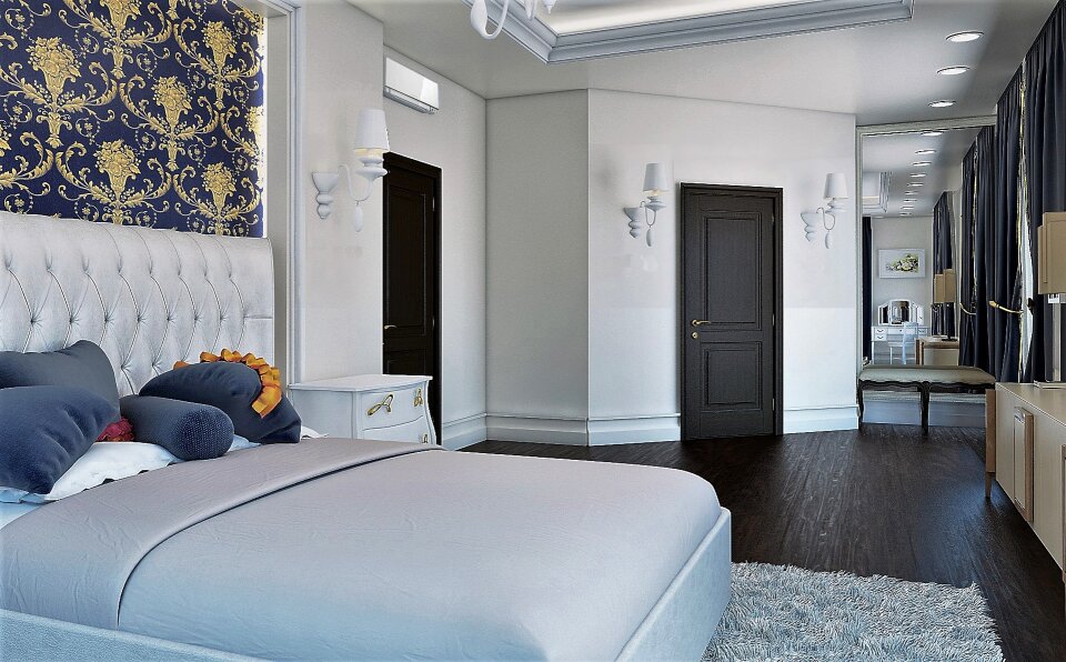Interior design interior bed