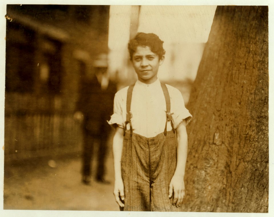 Salvator Quattirto, 48 Union St., Lawrence, Mass. One of the very young boys in spinning room, Ayer Mill. Has a steady job there now. Used to work in Wood Mill. LOC nclc.02340