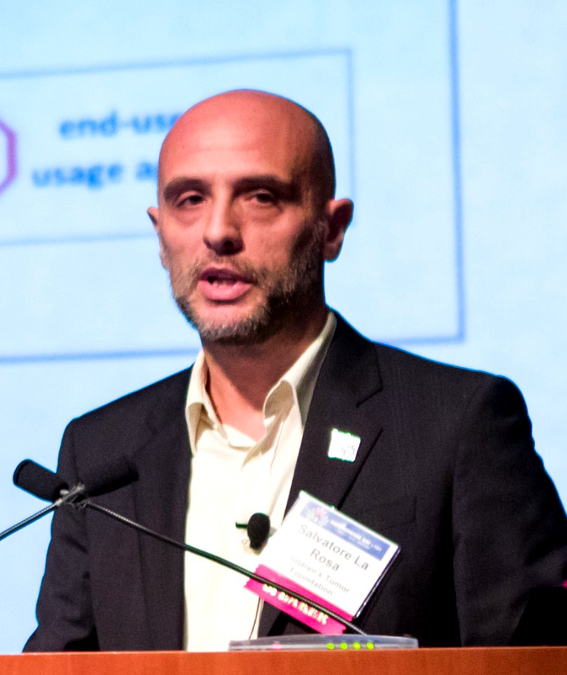 Salvatore La Rosa at Rare Disease Day at NIH 2018 (cropped)