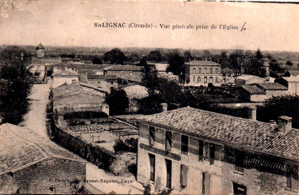 Salignac - vue générale 2