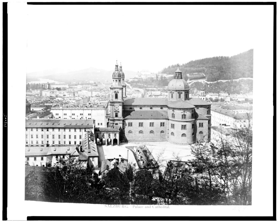Salzburg. Palace and cathedral LCCN94512615