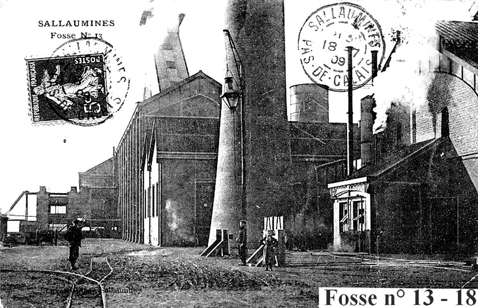 Sallaumines - Fosse n° 13 - 18 des mines de Courrières (A)