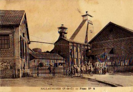 Sallaumines - Puits n° 4 et 11, entrée de la Fosse