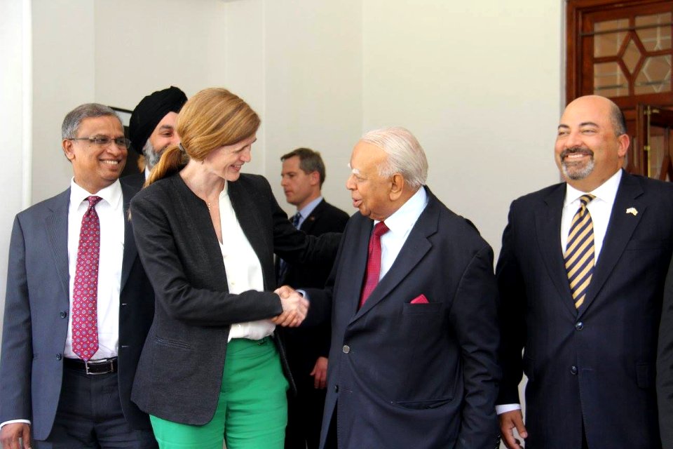 Samantha Power meets Tamil National Alliance leaders 9