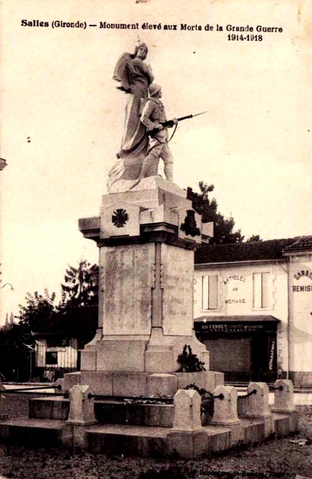 Salles - monument aux morts