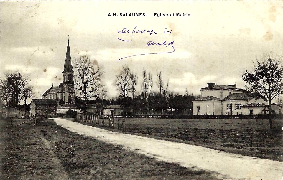Salaunes - vue générale 1