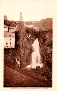 Salles-La-Source - Cascade de la Crouzi