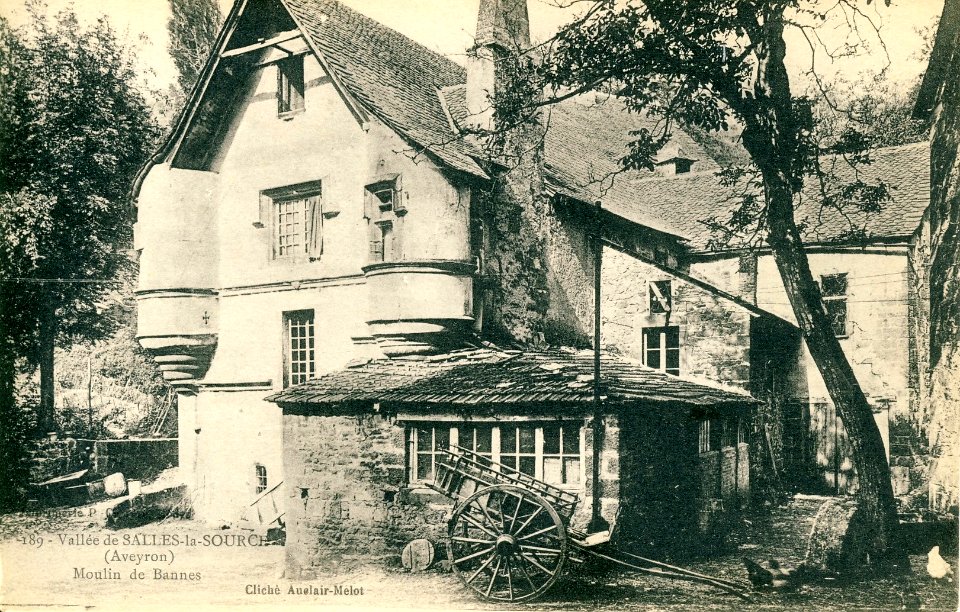 Salles-La-Source - Moulin de Bannes