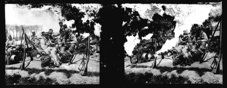 Saleux. 236e d'infanterie de passage - Fonds Berthelé - 49Fi842
