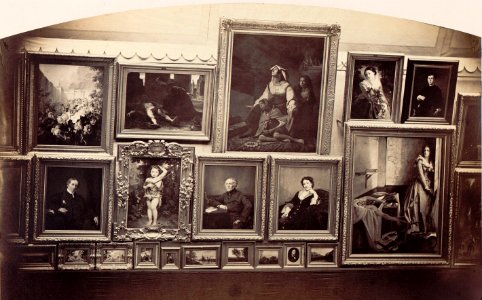 Salon of 1861 Pierre Ambroise Richebourg vue 12