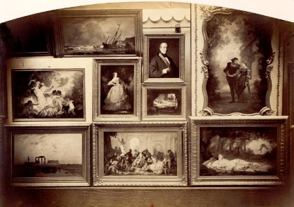 Salon of 1861 Pierre Ambroise Richebourg vue 16