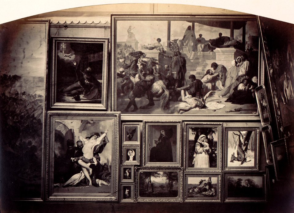 Salon of 1861 Pierre Ambroise Richebourg vue 24