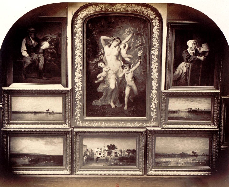 Salon of 1861 Pierre Ambroise Richebourg vue 28