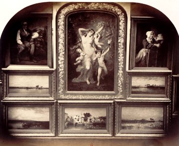 Salon of 1861 Pierre Ambroise Richebourg vue 28