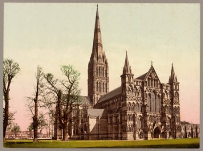 Salisbury Cathedral, N.W. LCCN2017659744
