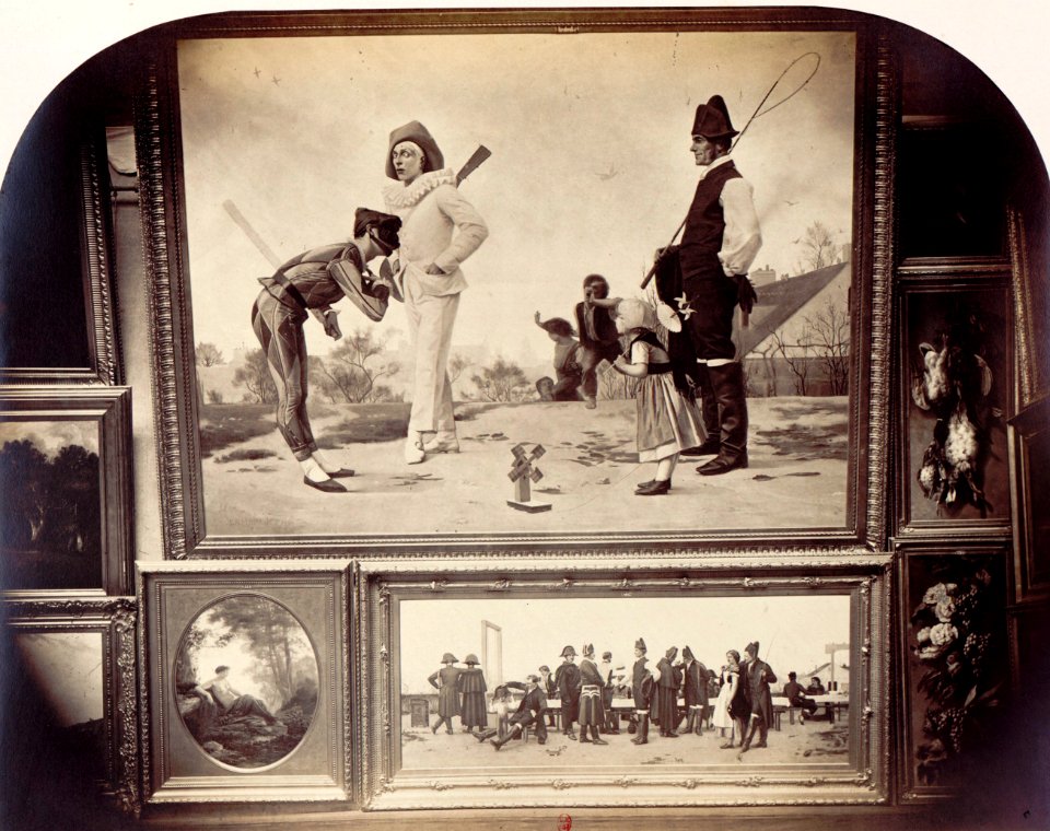 Salon of 1861 Pierre Ambroise Richebourg vue 40