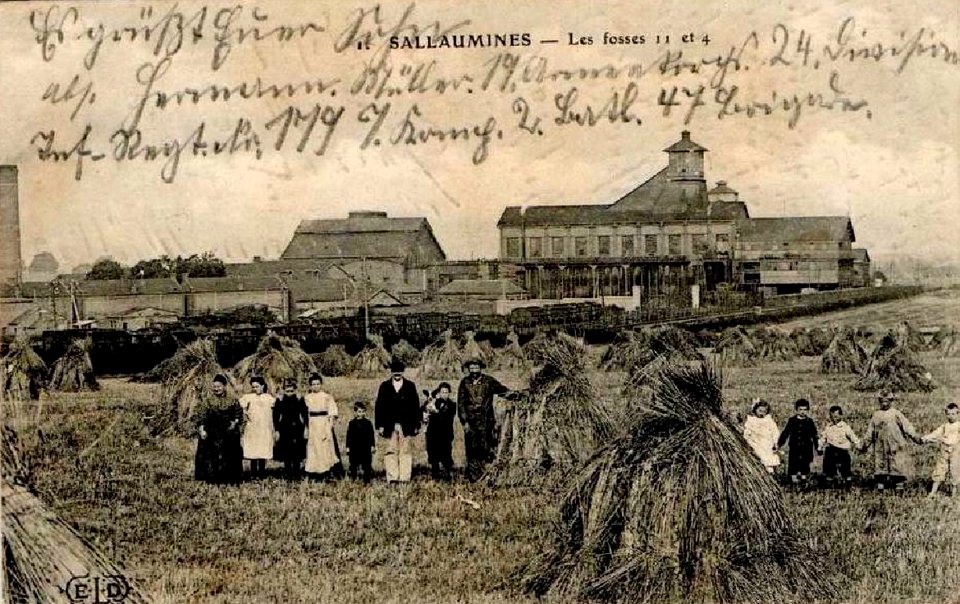 Sallaumines - Puits n° 4 et 11, vue d'ensemble