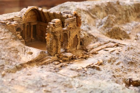 Salle d'archéologie comparée - Maquette - Man - Saint-Germain-en-Laye - 27 mars 2017 - 04