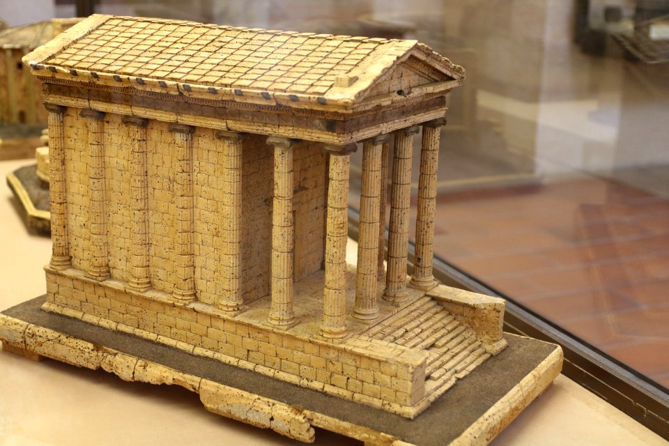 Salle d'archéologie comparée - Maquette - Man - Saint-Germain-en-Laye - 27 mars 2017 - 09