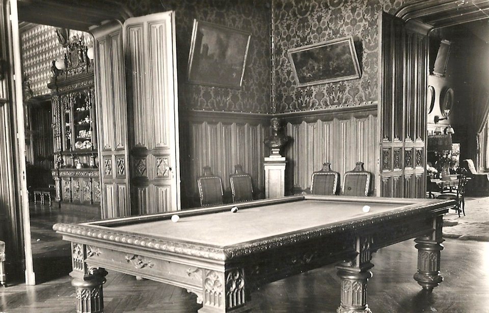 Salle de billard Château de Challain