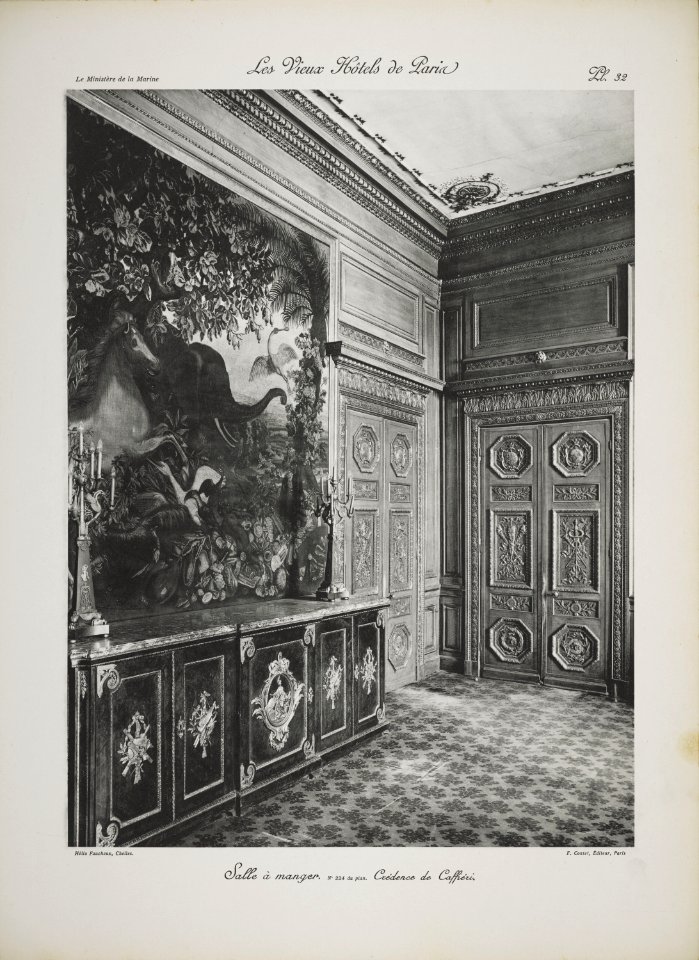 Salle à manger. Crédence de Caffiéri (jlpw15 0758)